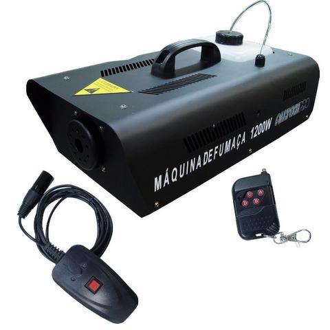 Máquina Fumaça w Iluminação Rgb Sem Fio Controle