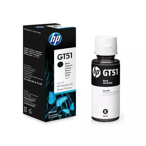 Refil Tinta Hp Gt51 Preto M0h57al Gt 5822 - Original À