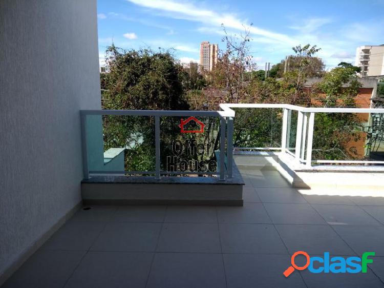 Sobrado com 3 dorms em Santo André - Campestre por 499.9