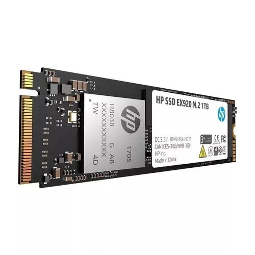 Ssd 1tb Hp Ex920 M.2 Pcie Nvme Nand- Gar5anos- Com N. Fiscal