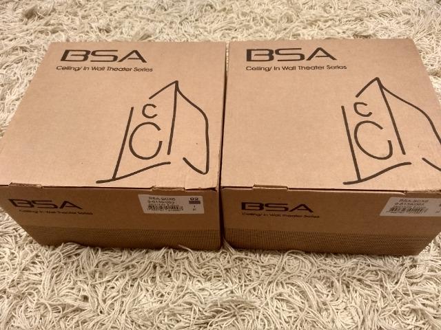 Caixas de Embutir BSA-SCX6 Novas! Valor por unidade