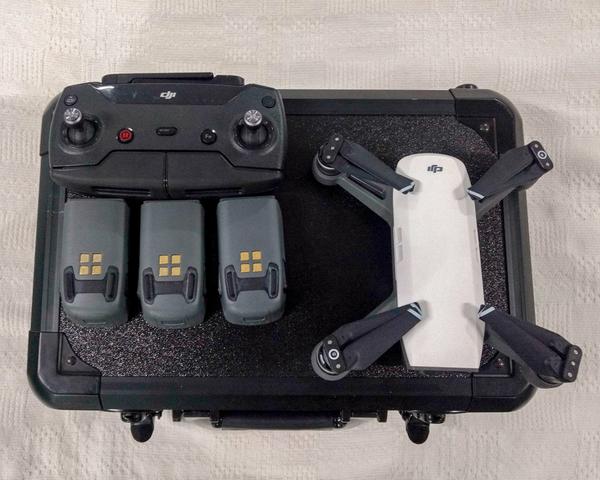 Combo drone dji spark + maleta + 03 baterias