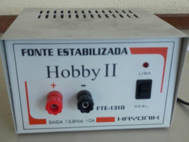 Fonte fte hobbyII 13,8VDC 10A Estabilizada Hayonik