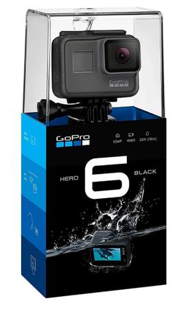 Gopro Hero6 Black Lacrada. Nunca usada. (Cartao 4X)
