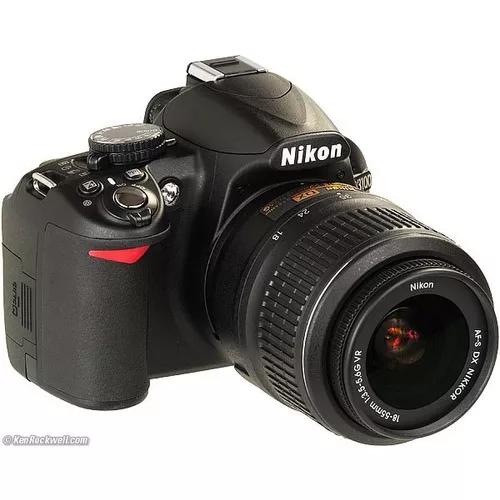 Camera Nikon D3100 Lente 18-55mm