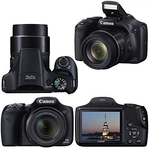Câmera Canon Sx530 Hs Zoom 50x Wi-fi