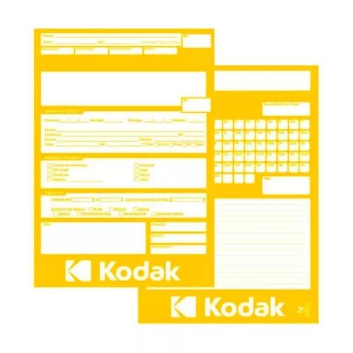 Envelope Kodak P/ Fotoacabamento Numerado 100f - Amarelo