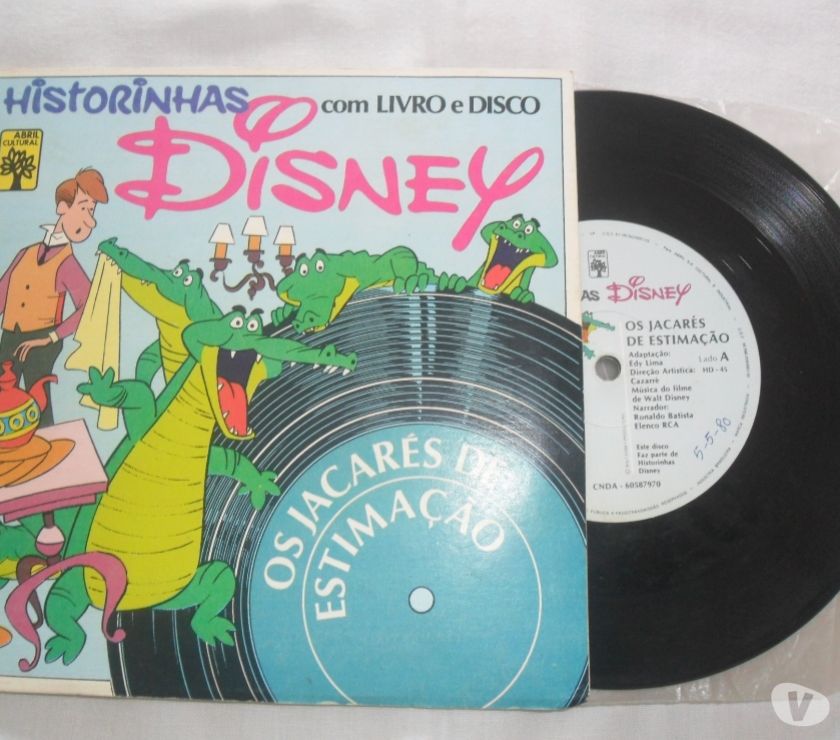 Historinhas Disney - Livros com Discos