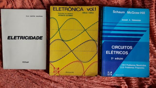Livros Eletrônica e Eletricidade