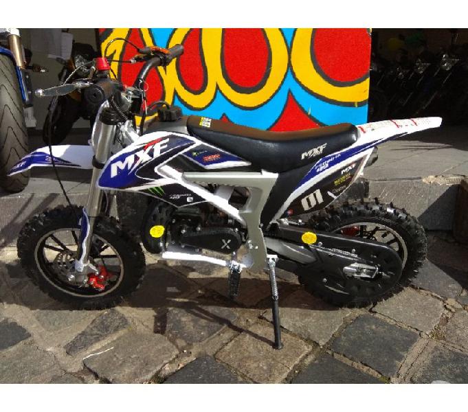 Mini Moto Cross 50cc Partida Elétrica Frete Grátis Jota Mini