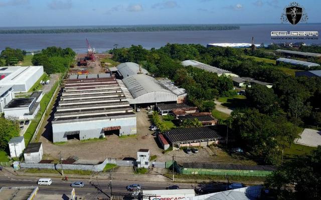 Área Portuária na Rodovia Arthur Bernardes em Belém do