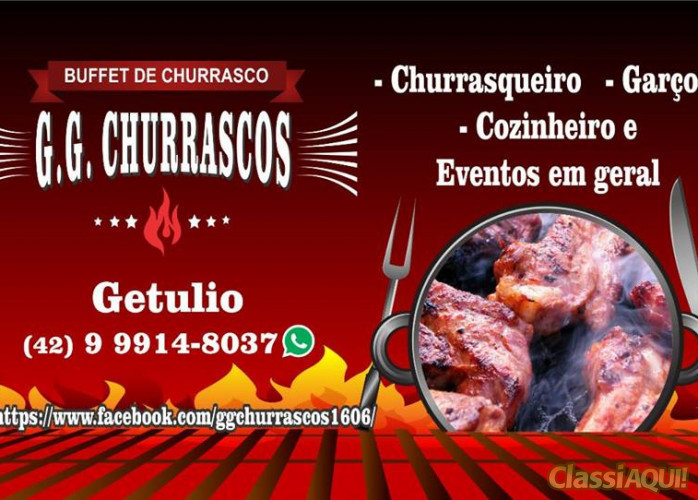 Buffet de Churrasco a domicílio e Serviços