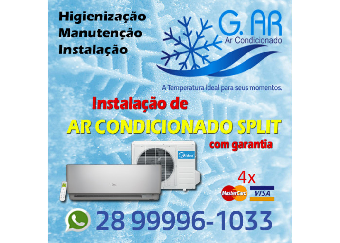 G Ar Condicionado Split - Instalação e Manutenção