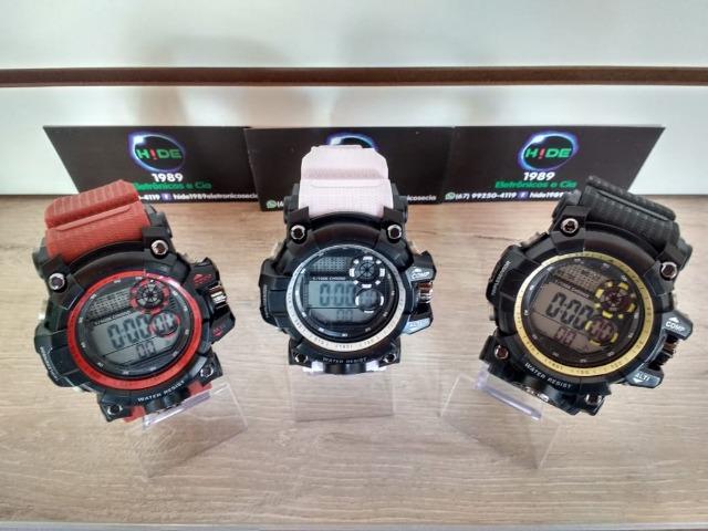 Relógio Digital EStilo G-Shock 4 cores (entrega grátis)