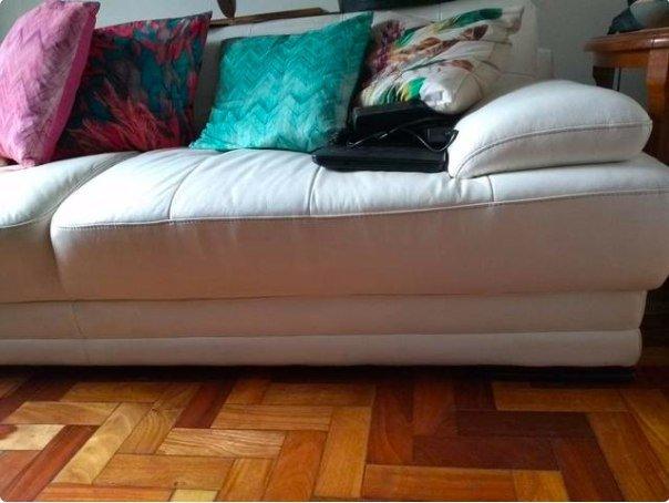 Sofa em couro plenitude