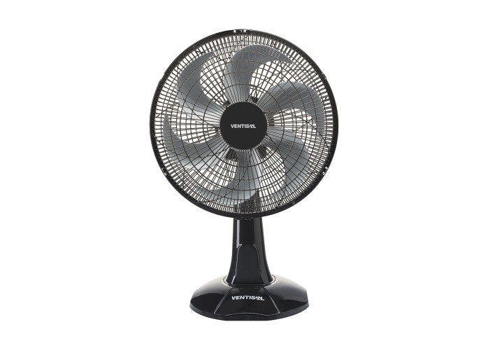 Ventilador Mesa Turbo Ventisol 6 pas 30cm Preto 127V