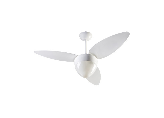 Ventilador de Teto Ventisol Wind Light 3 pás Branco 127V