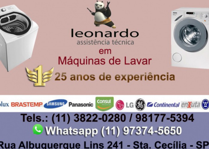 assistência técnica - máquinas de lavar