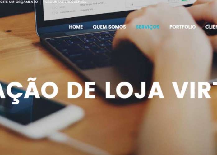 criação de loja virtual profissional