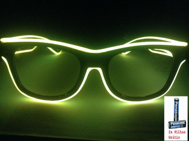 Óculos em Led Neon, para festas,Djs, Rave