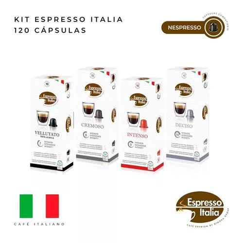 120 Cápsulas Café Compatíveis Nespresso - Espresso Italia