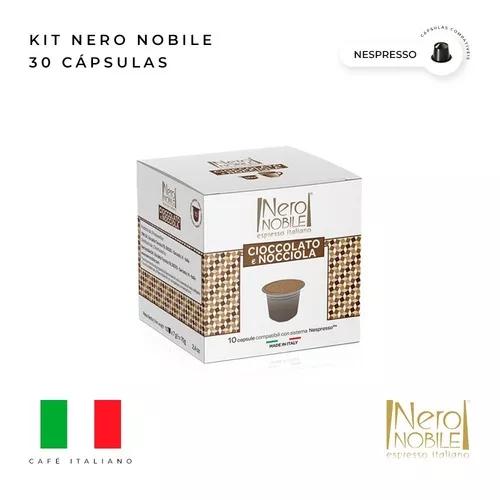 30 Cápsulas Chocolate Avelã Nero Nobile-compativel