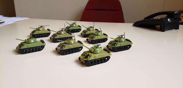 Kit de Miniatura de Tanques Militares