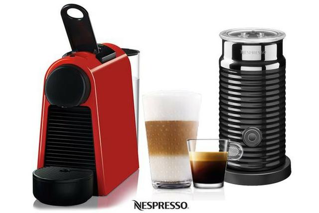 Cafeteira Nespresso Essenza Mini + Aeroccino 220v Usada
