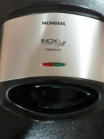 Grill Sanduicheira Inox Mondial