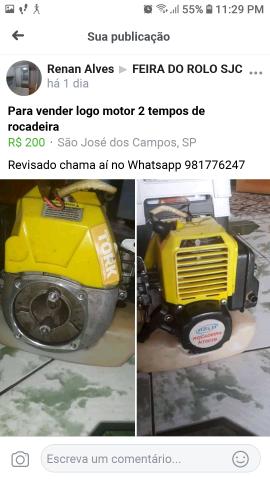 Motor de roçadeira