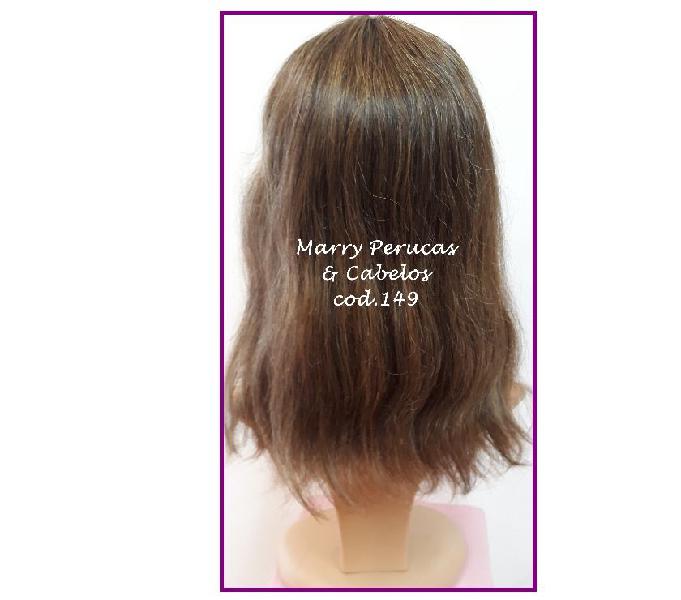 Peruca de Cabelo Natural Humano cod.149