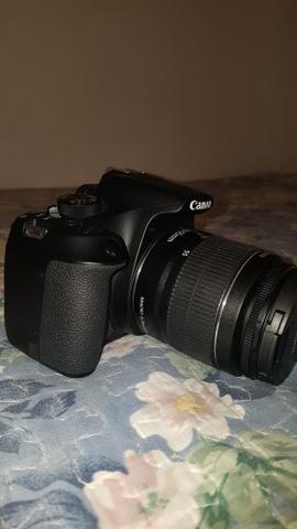 Camera canon t6 nova 3 meses de uso