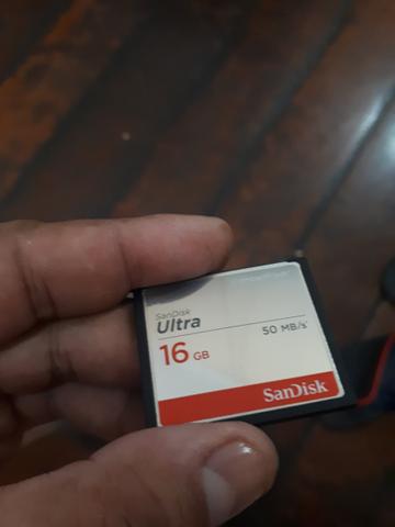 Cartão CF 16 gb SanDisk Ultra
