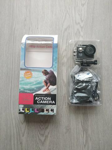 Câmera Waterproof A9 Hd p + Acessórios Actioncam