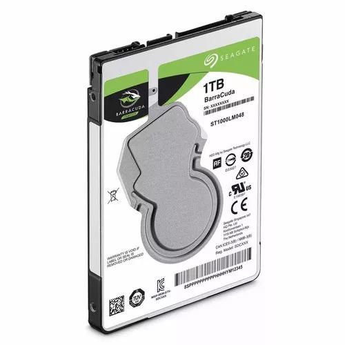 Hd Notebook 1tb Sata- Seagate Barracuda Slim- 7mm Ps4 X-box