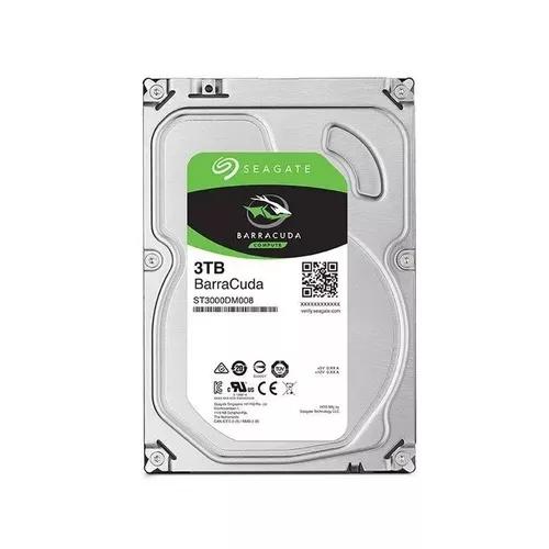 Hd Seagate Barracuda 3tb 3000gb 64mb 7200rpm St3000dm007