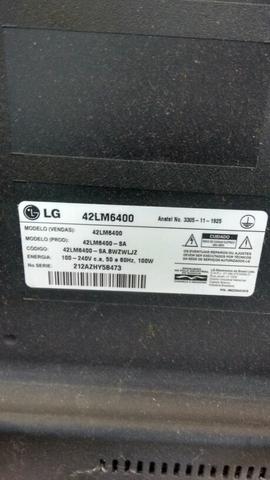 Tv LG para retirar peças