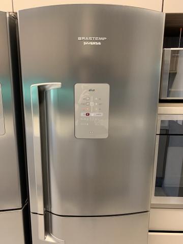 Geladeira Refrigerador Brastemp Inverse 422 Litros INOX
