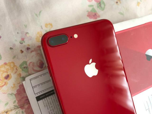 Iphone 8 plus red anatel impecável nf e garantia ate