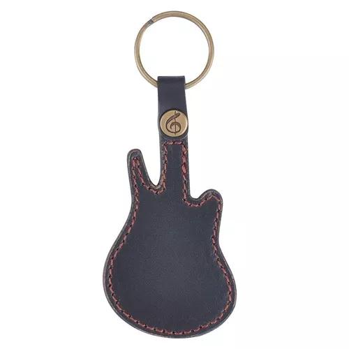 Chave Anel Couro Paddles Pacote Caso Titular Para Guitarra E