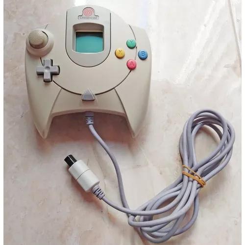 Controle Original Do Sega Dreamcast + Vmu Com Baterias Novas