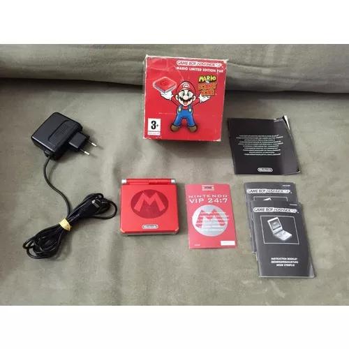 Game Boy Advance Sp Edição Especial Mario Na Caixa