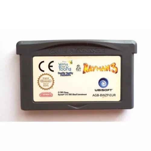 Jogo Original Rayman 3 & Winnie The Pooh's Game Boy Advance