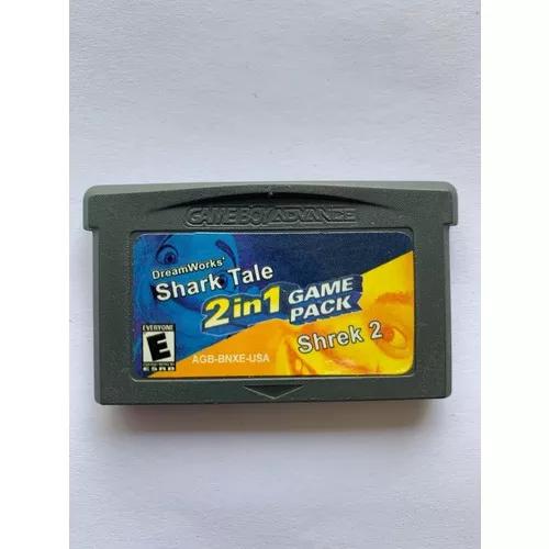 Jogo Shark Tale & Shrek 2 Gameboy Advance Nintendo S