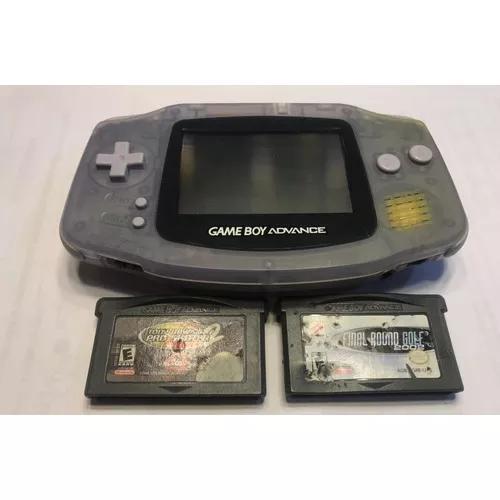 Nintendo Game Boy Advance Gba Console + Backlight + 2 Jogos