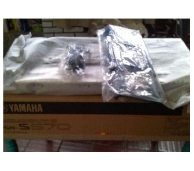 Teclado Yamaha PSR S670 Completo novo lacrado