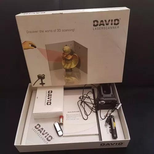 Scanner 3d David Starter Kit (digitalização 3d)