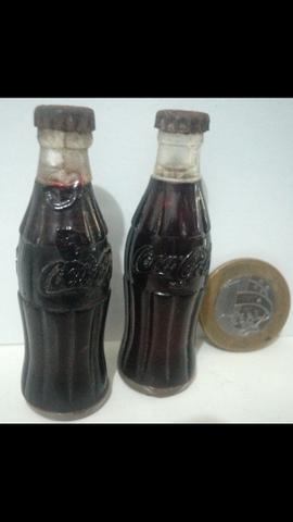 2 Garrafinhas Coca Cola Vintage  Ler Descrição R$125