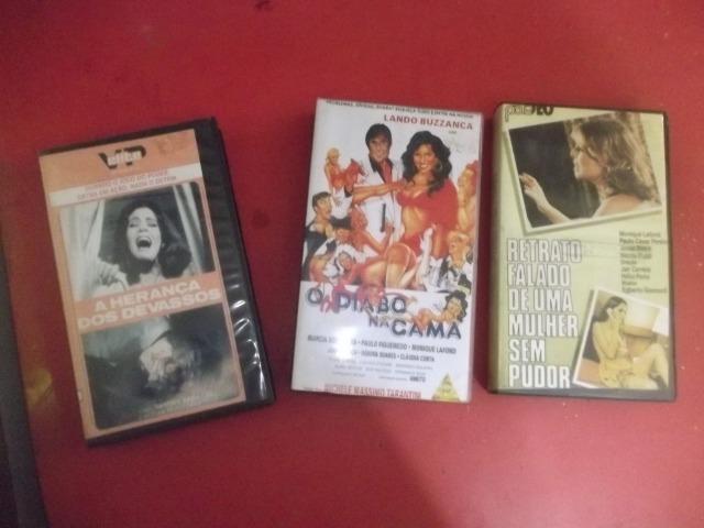 Antigos filmes nacionais em VHS