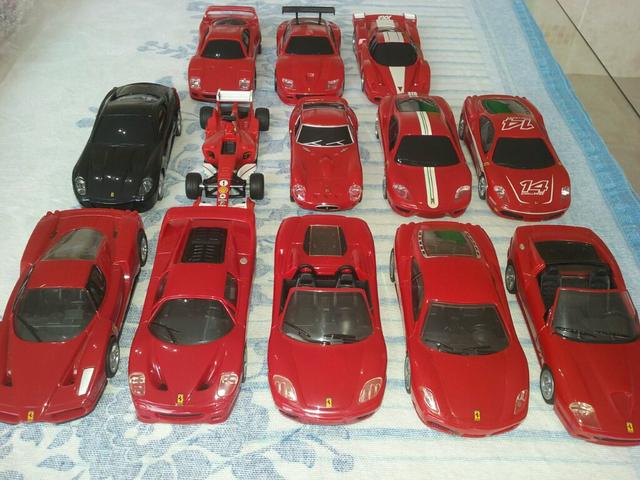 Coleção de Carrinhos da Ferrari